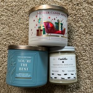 Scented candles